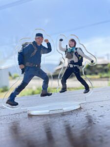 【送料無料】mitsuko3＆sinji登山部のアクスタ