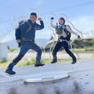【送料無料】mitsuko3＆sinji登山部のアクスタ